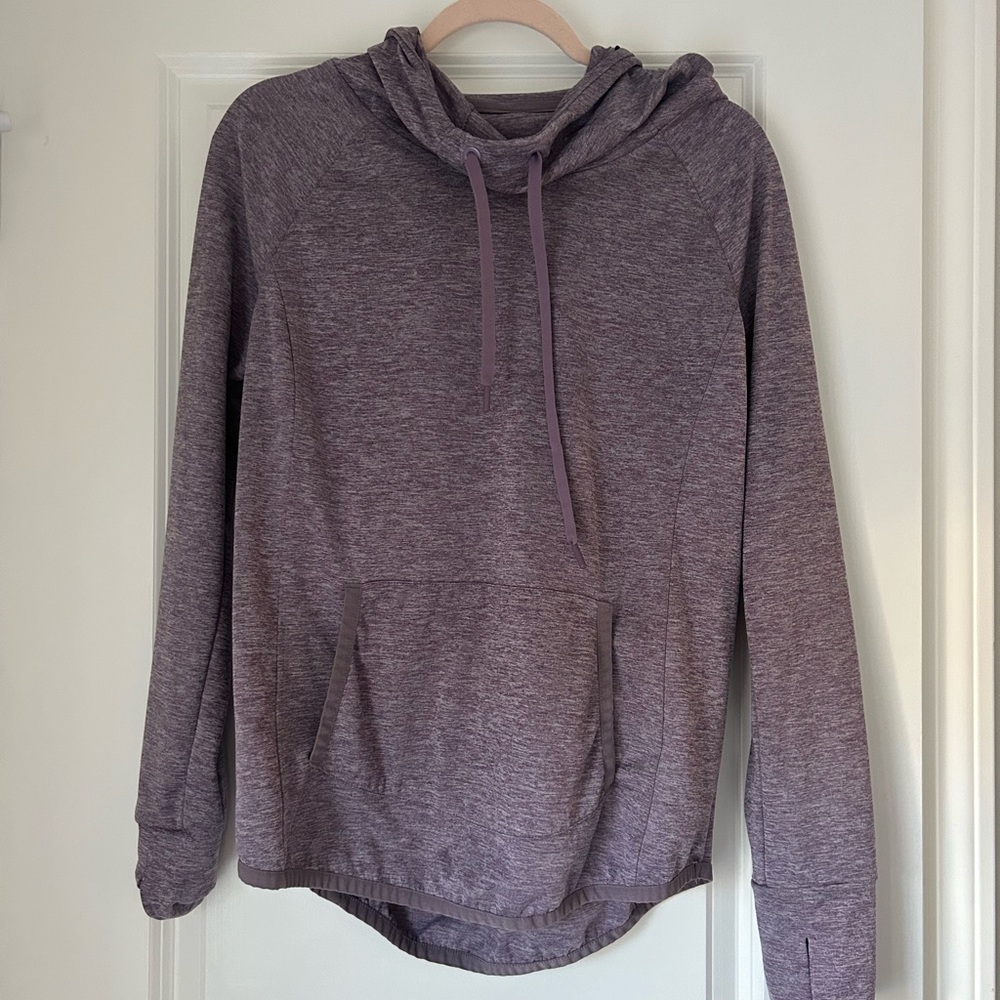 90 Degree By Reflex Purple Pullover Hoodie